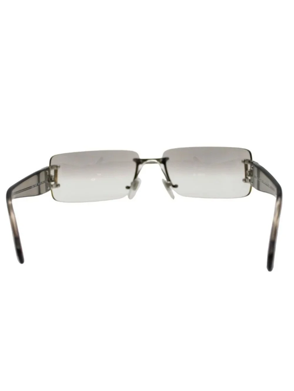 Bvlgari Sunglasses Gray 626 Clear Skeleton Eyewear